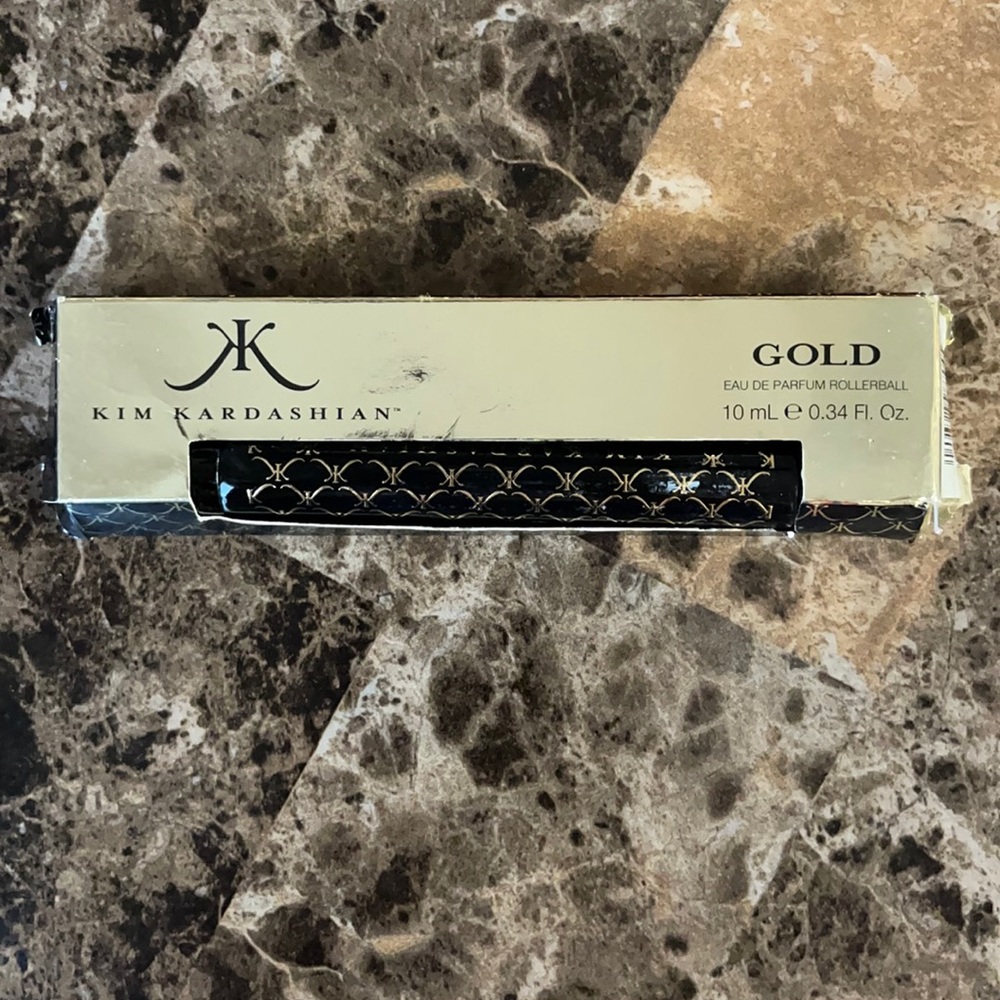 Kim Kardashian GOLD rollerball 10 ml E D P perf NIB